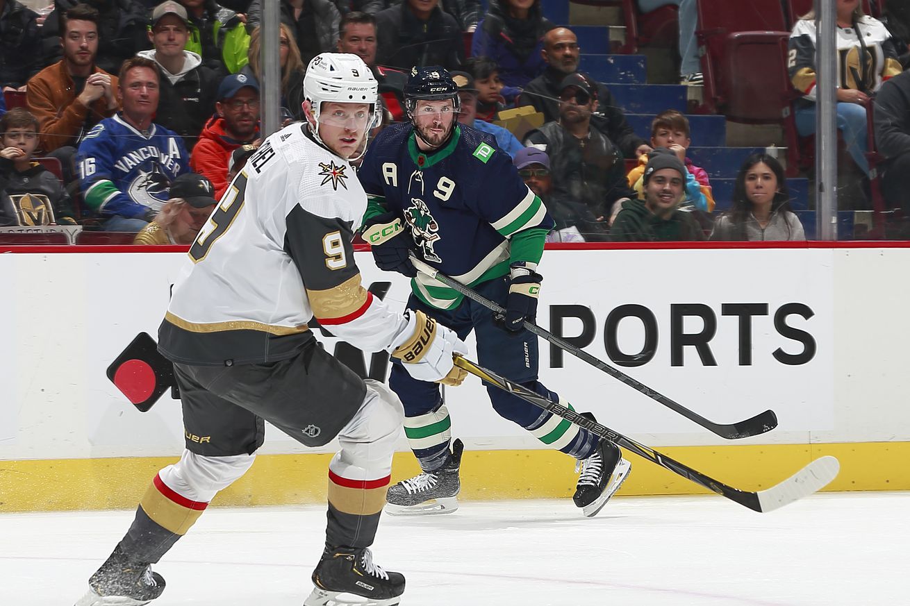 Preview: Golden Knights square off against Canucks