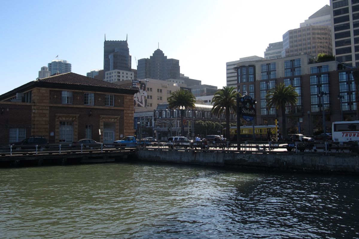 The San Francisco waterfront.