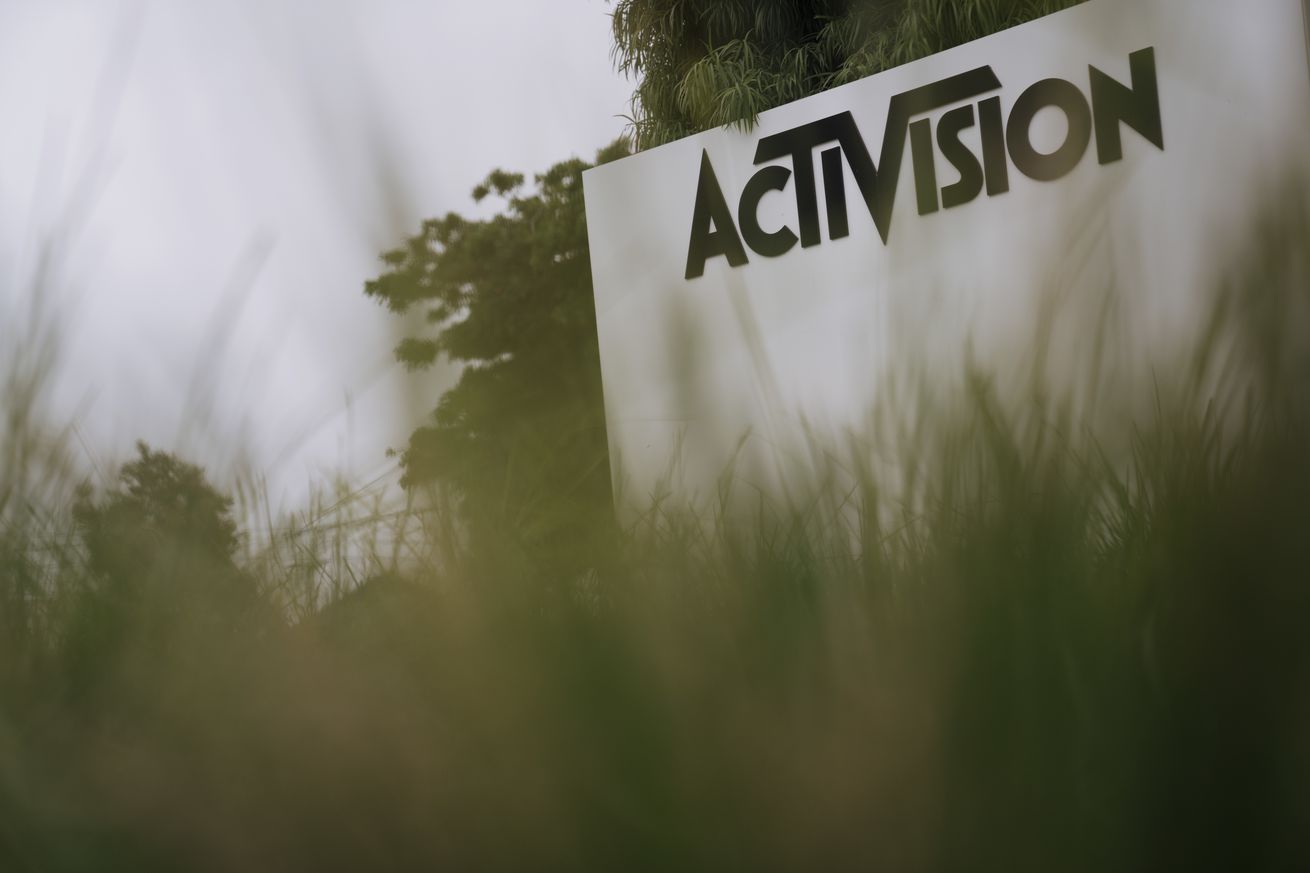 Photo featuring the Activision logo