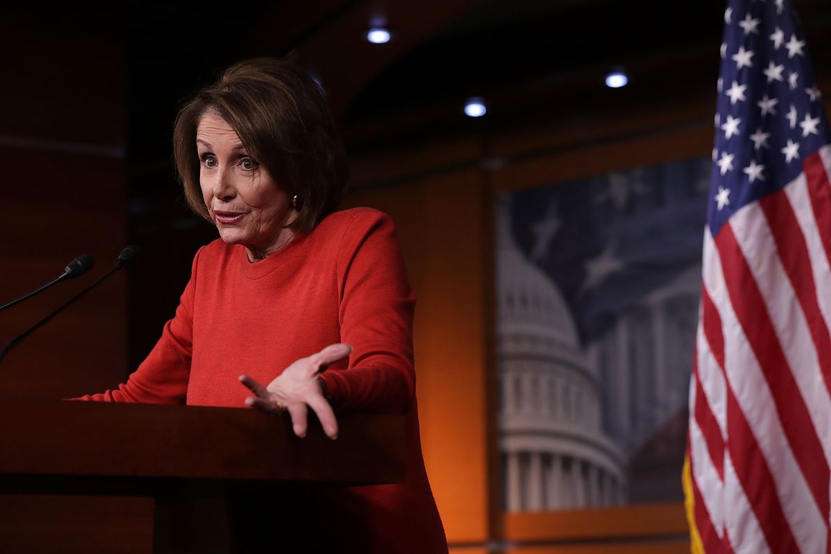 Democratic House Leader Nancy Pelosi Holds Her Weekly News Conference