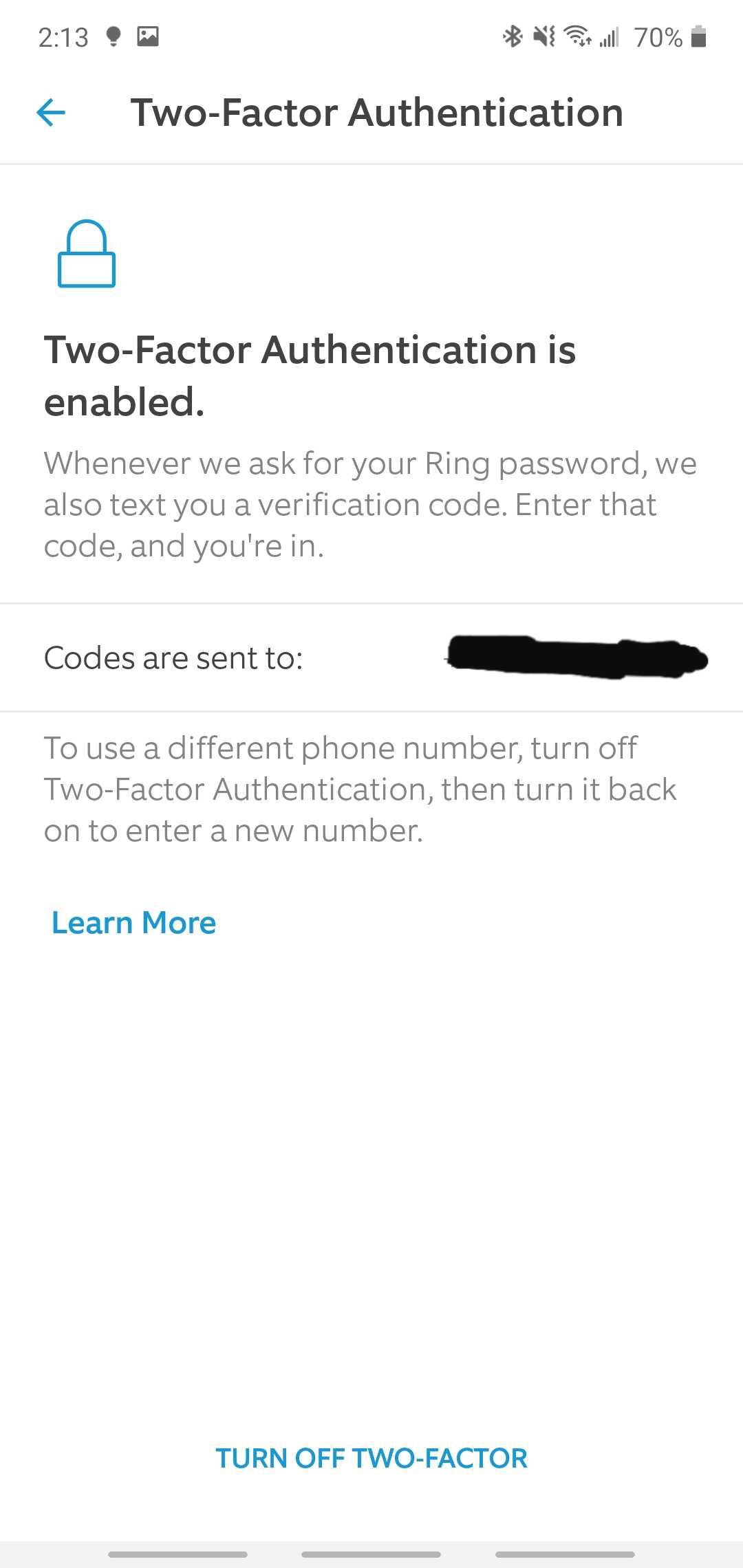 Add 2FA to Ring