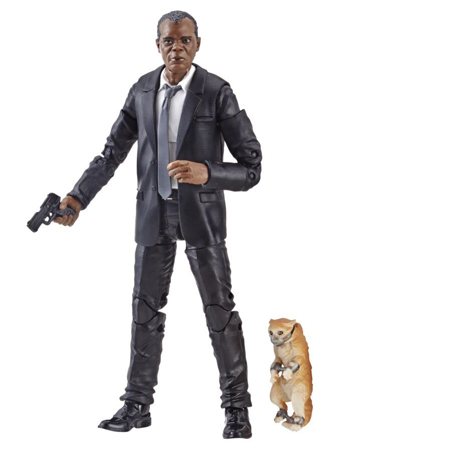 The Captain Marvel toy line puts Goose the Cat in chains
