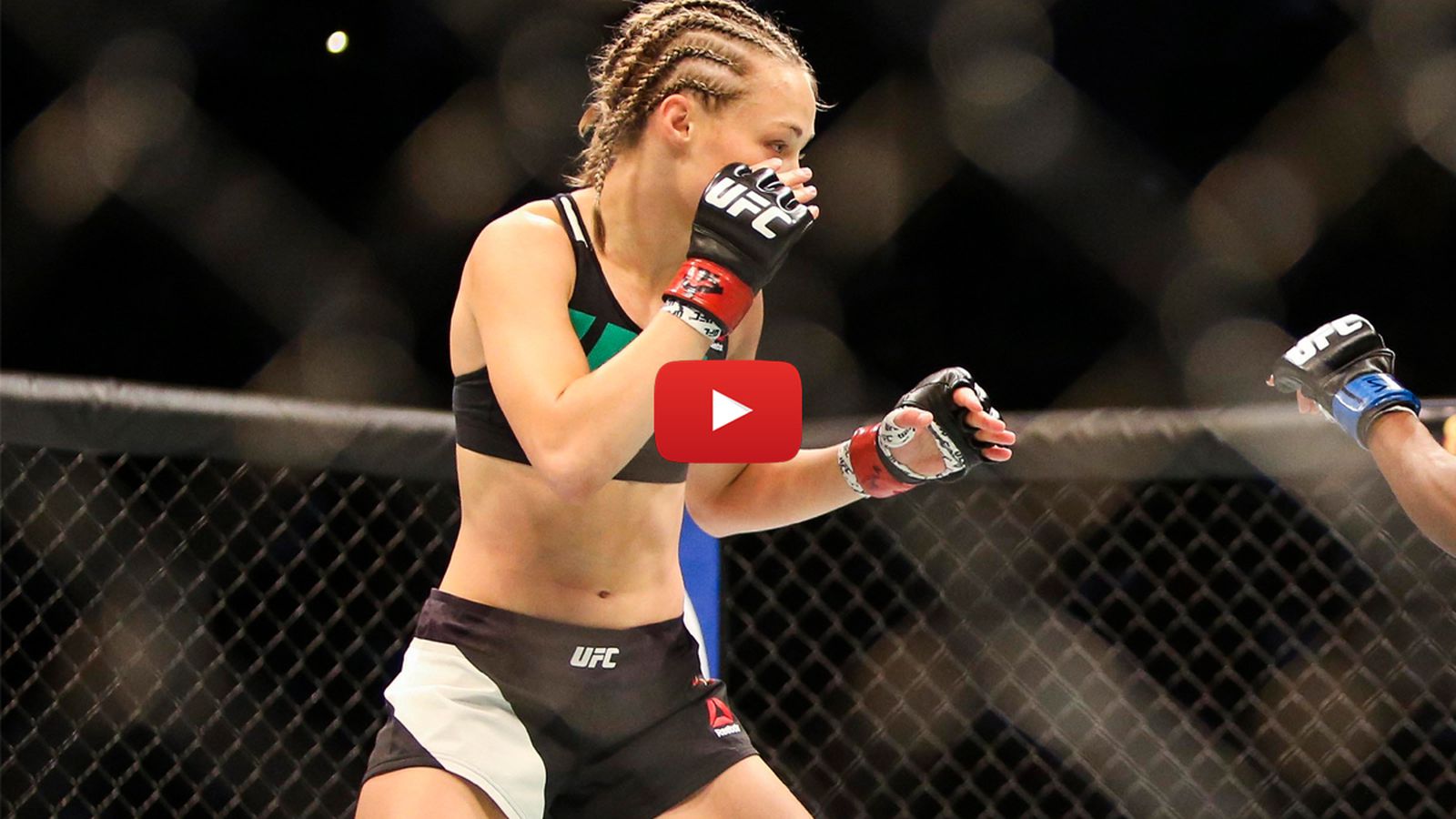 Rose Namajunas vs Paige VanZant full fight video preview for UFC Fight Nigh...