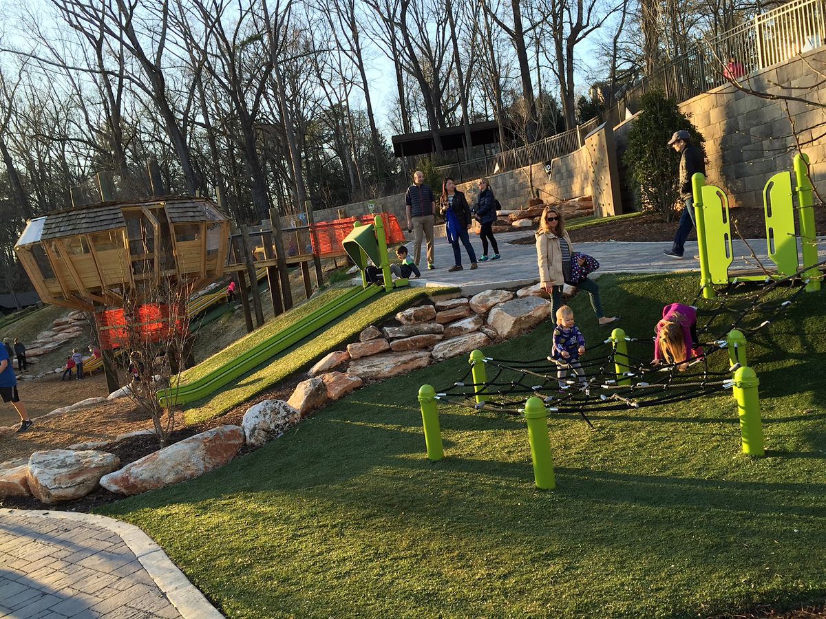 For the tykes of Atlanta, Chastain Park's revamped, nearly $3 million playground is quite phenomenal. 
