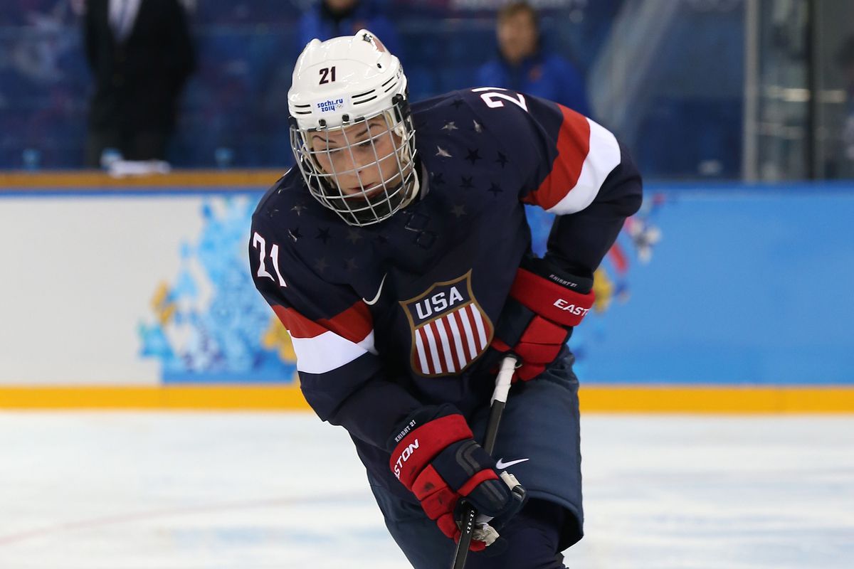 Hilary Knight leads Team USA at the Sochi Olympics