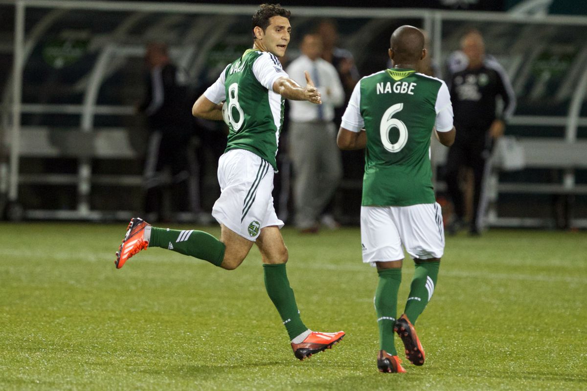 Diego Valeri and Darlington Nagbe - Portland's Movers and Shakers