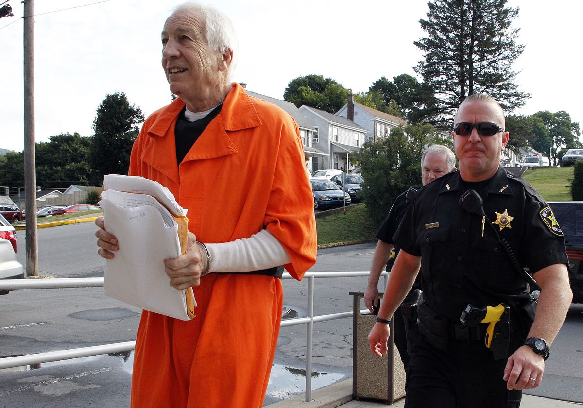 Former Penn State Assistant Coach Jerry Sandusky Appears In Court For Appeals Hearing On His Child Sex Abuse Conviction