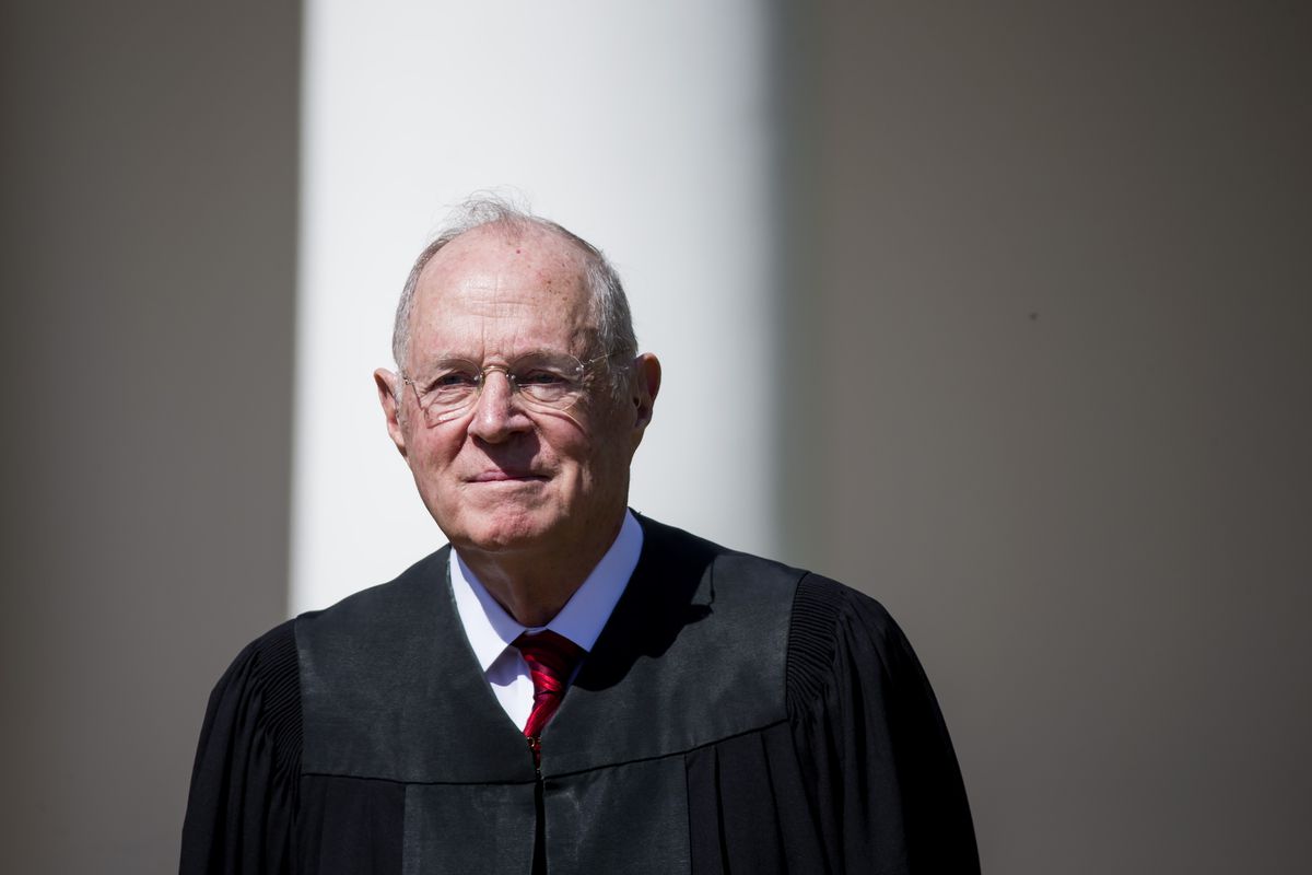 US Supreme Court Justice Anthony Kennedy.
