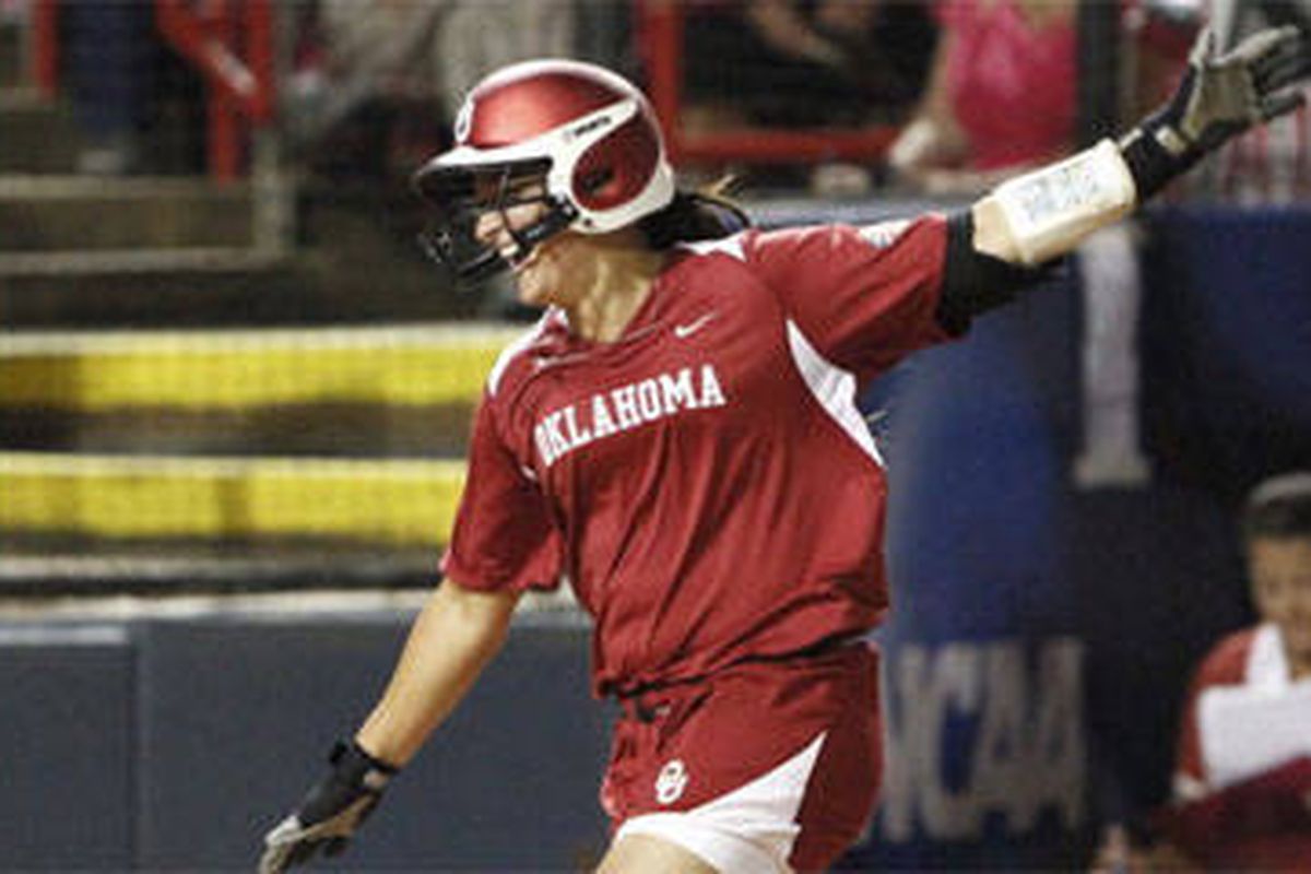 Oklahoma fell short in the final game of the 2012 Women's College World Series, losing to Alabama 5-4.