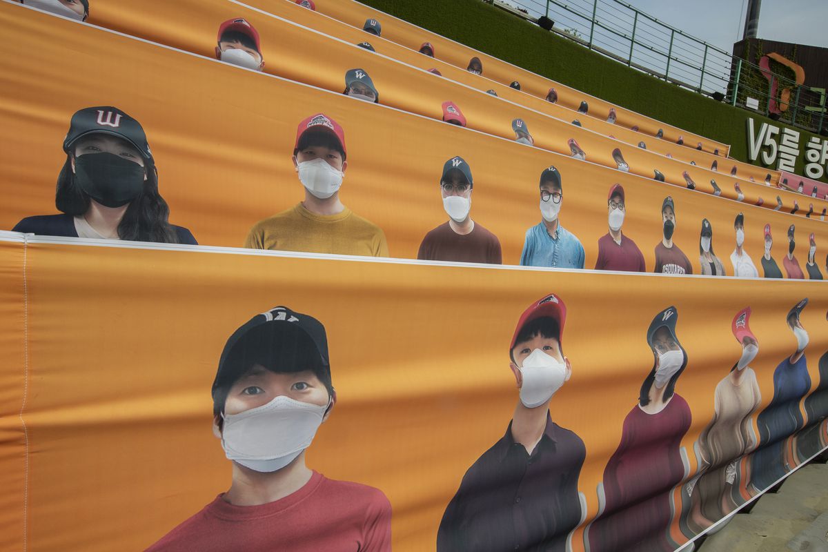 Baseball season resumes in South Korea without spectators