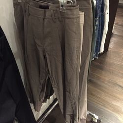Utility Harem pant in French taupe, $75