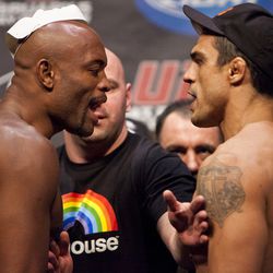 Vitor Belfort vs. Anderson Silva at UFC 126