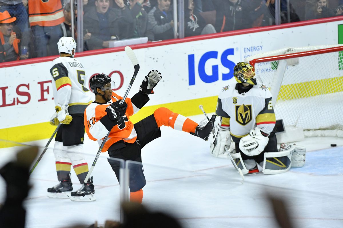 NHL: Vegas Golden Knights at Philadelphia Flyers