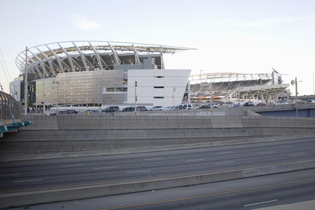Paul Brown Stadium, home of the 2013 Ohio State football spring game.