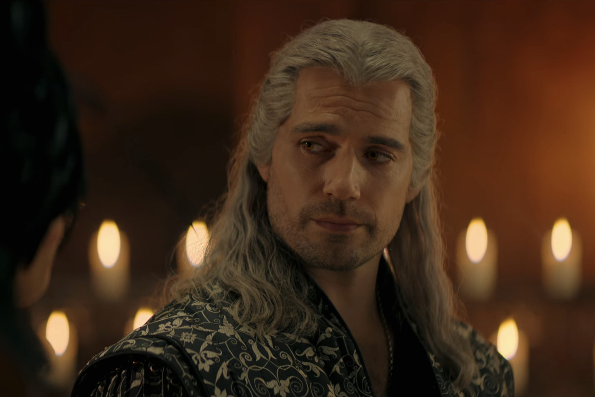 Henry Cavill as Geralt at the Mage ball