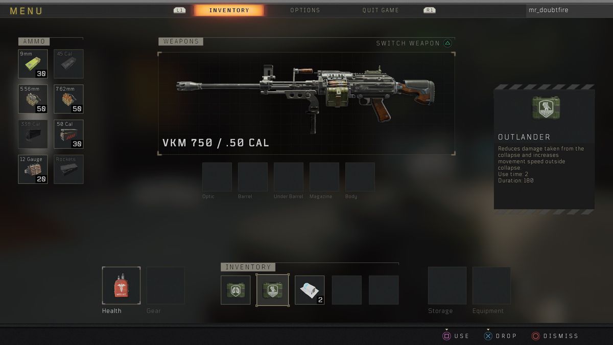 Call of Duty: Black Ops 4 Blackout VKM 750 