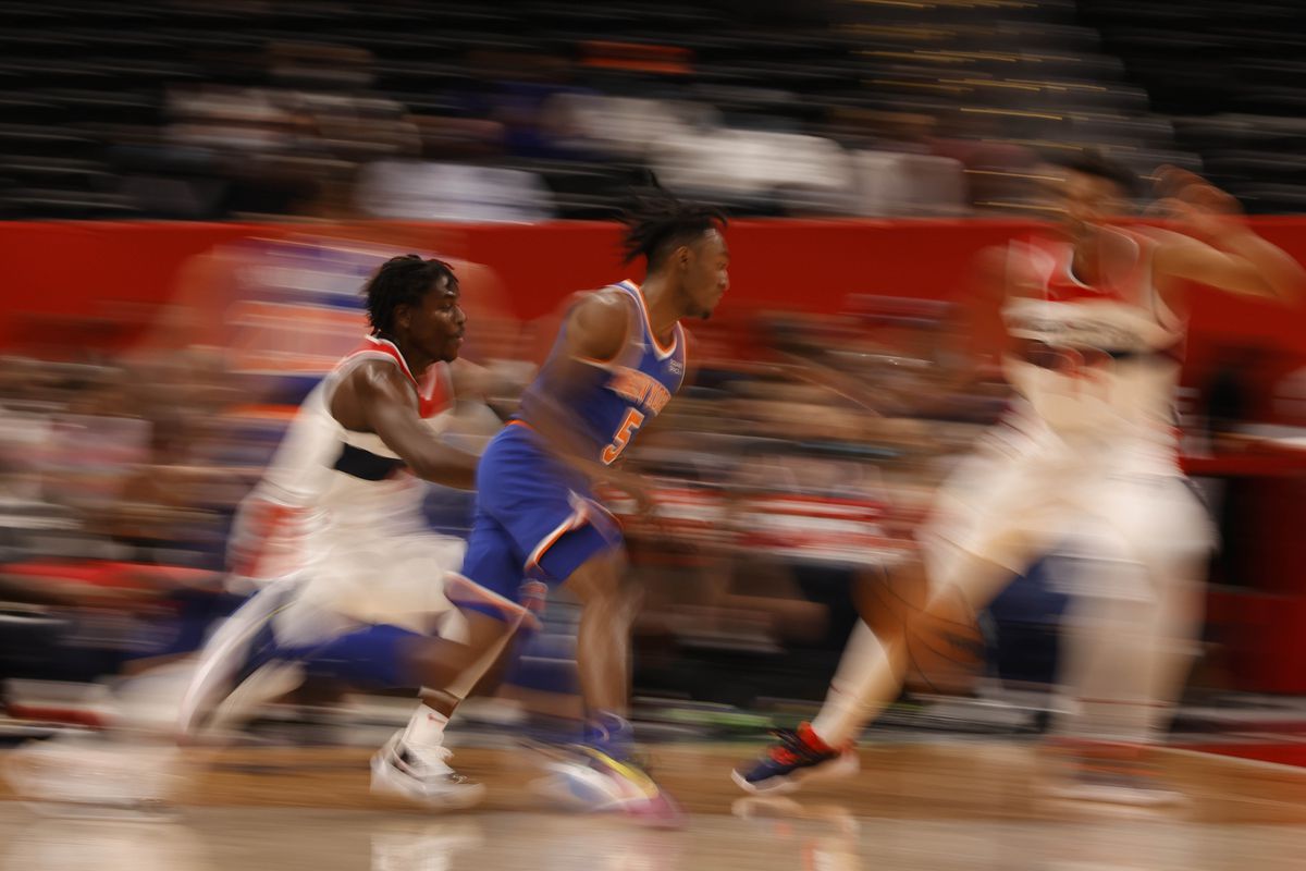 NBA: Preseason-New York Knicks at Washington Wizards
