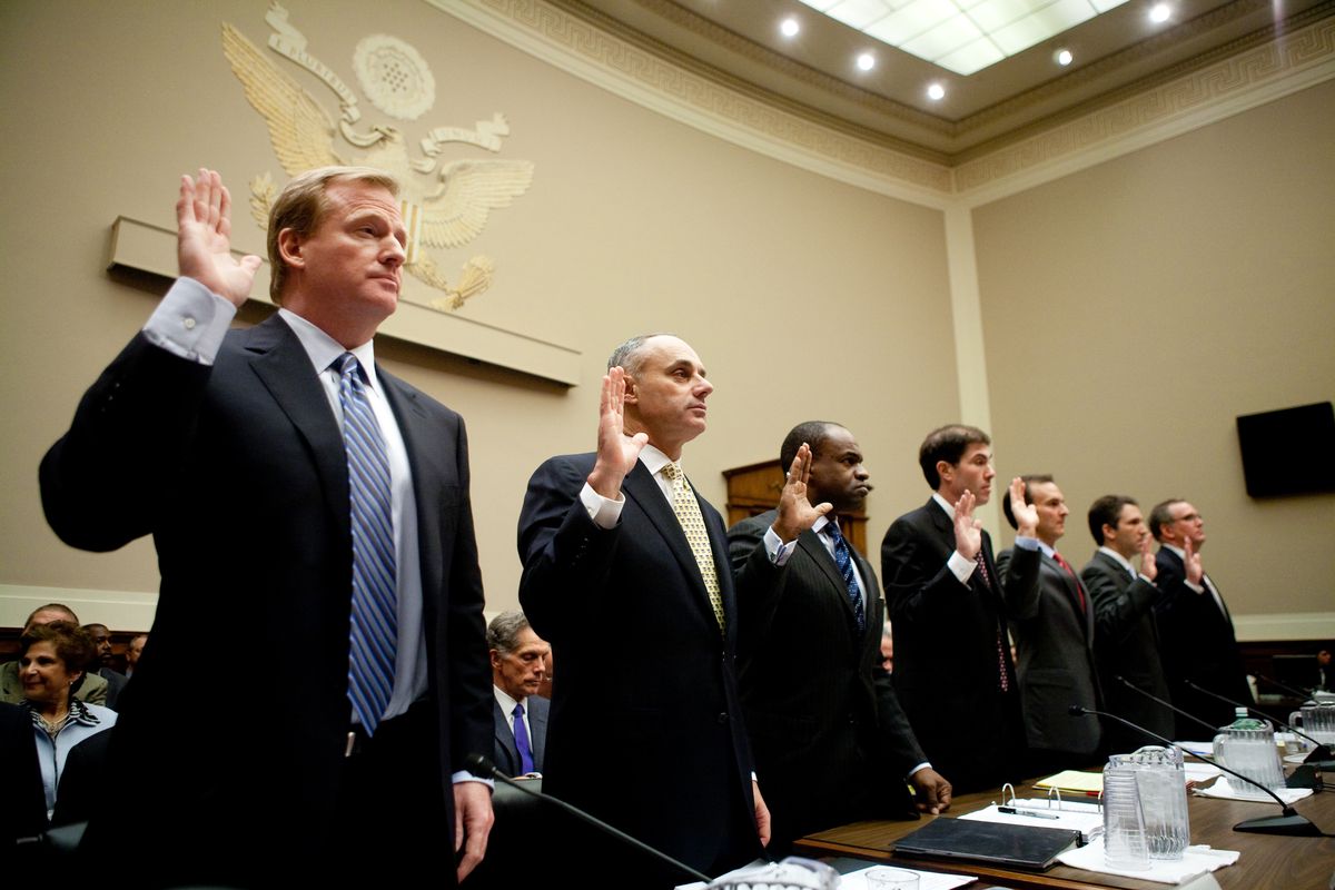 NFL Commissioner Roger Goodell Testifies On Anti-Doping Measures