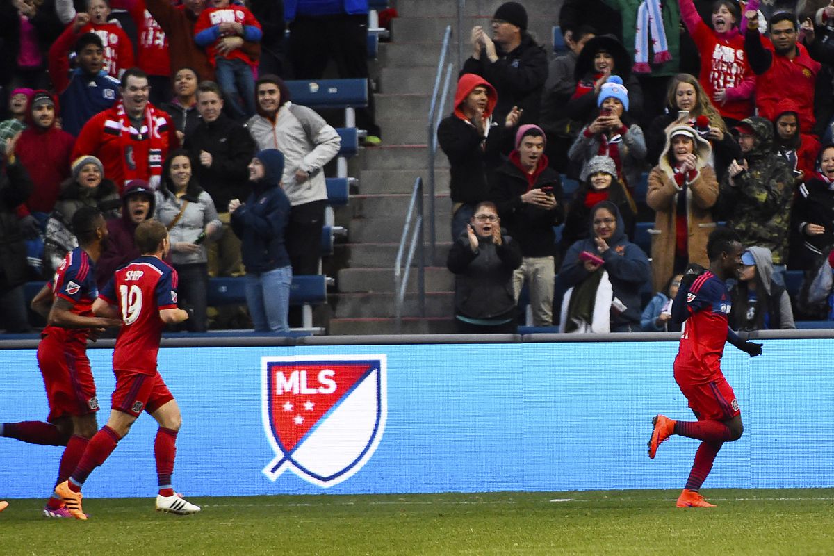 Catch him if you can - Accam's pace put NYCFC to the sword Friday evening.