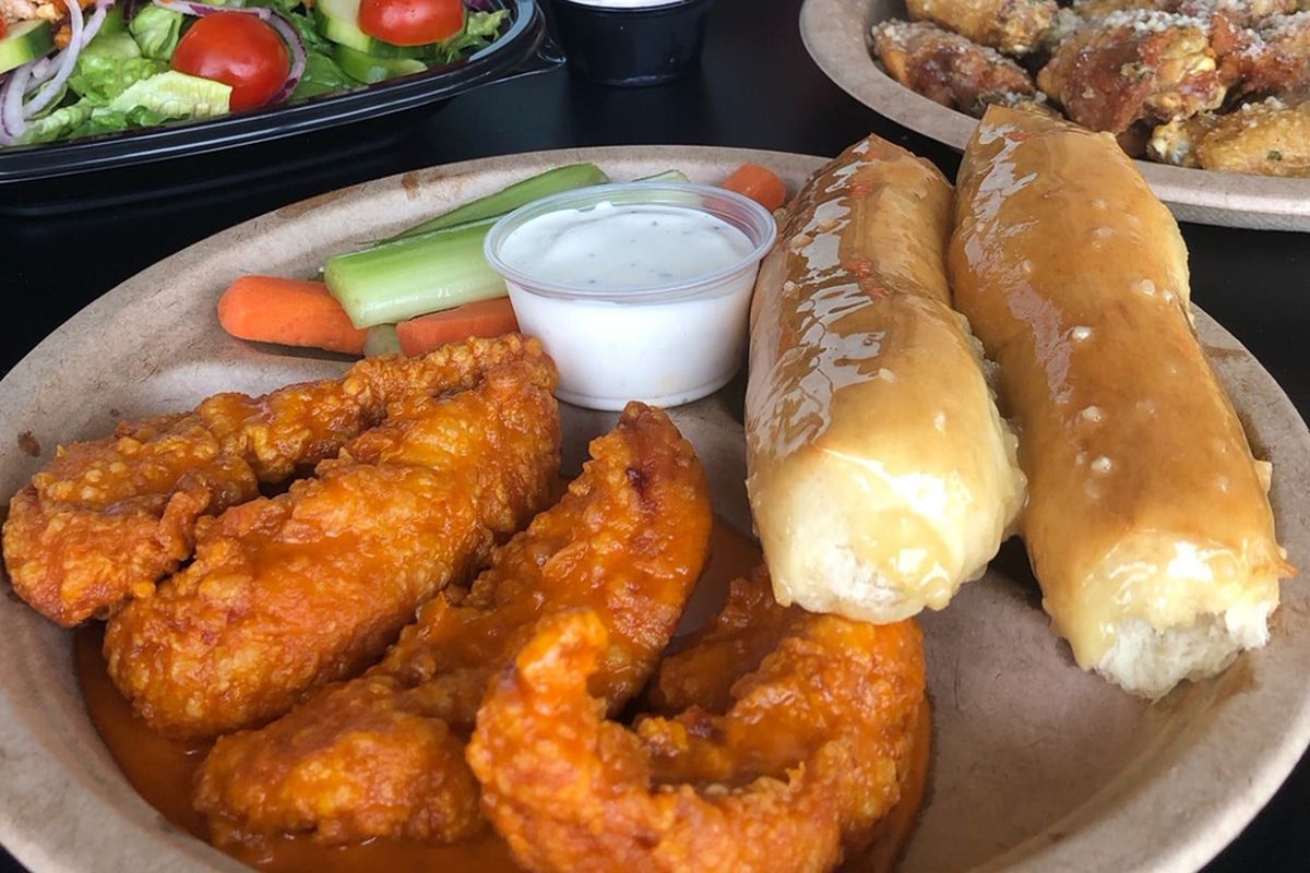 Wings, pizza sticks and loaded fries, on the Epic Wings menu headed to Las Vegas.