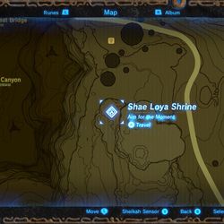 Shae Loya shrine map location