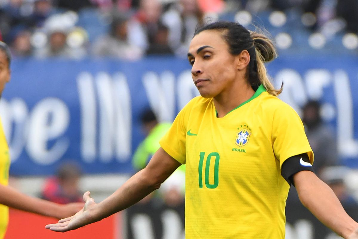 Soccer: She Believes Cup Women’s Soccer-Brazil at Japan