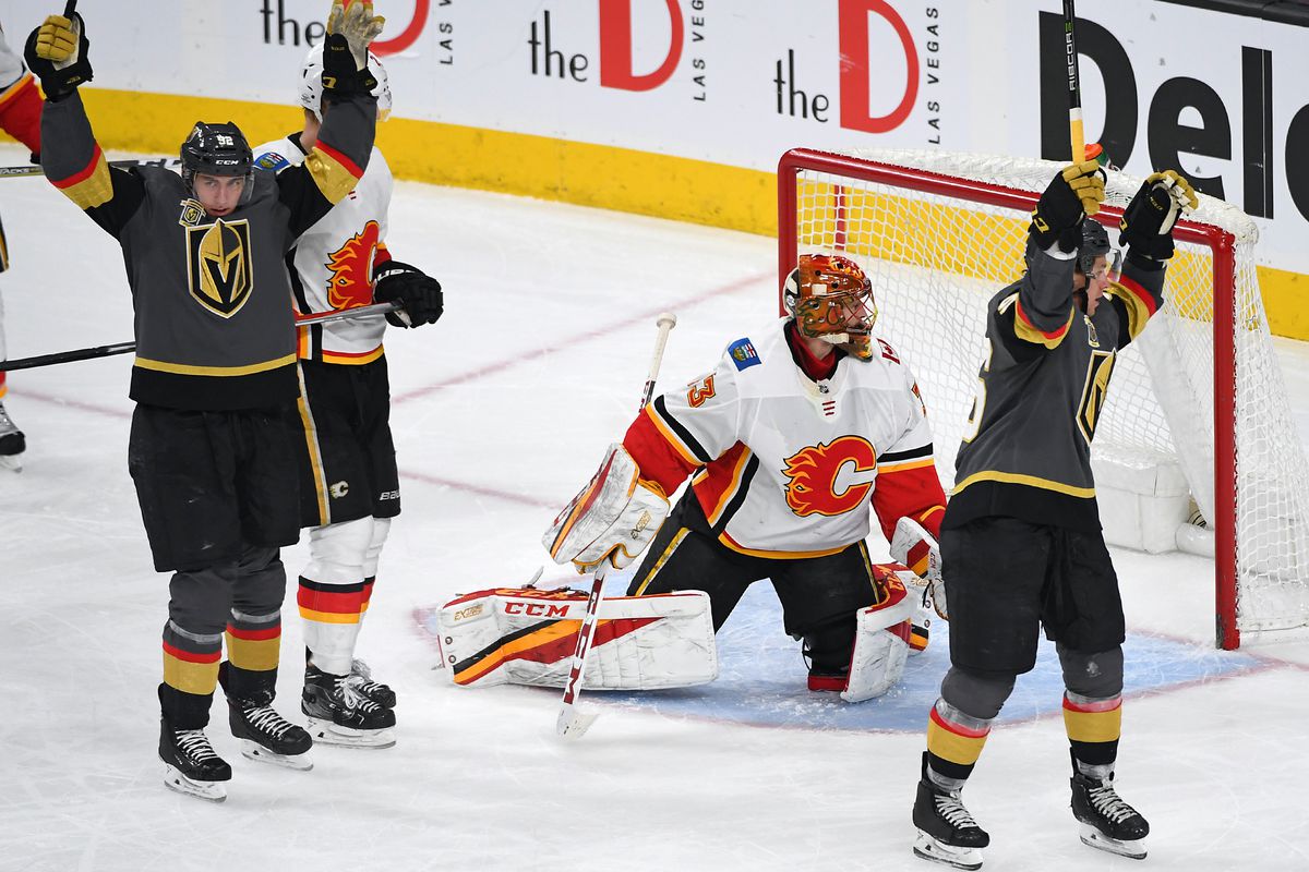 NHL: Calgary Flames at Vegas Golden Knights