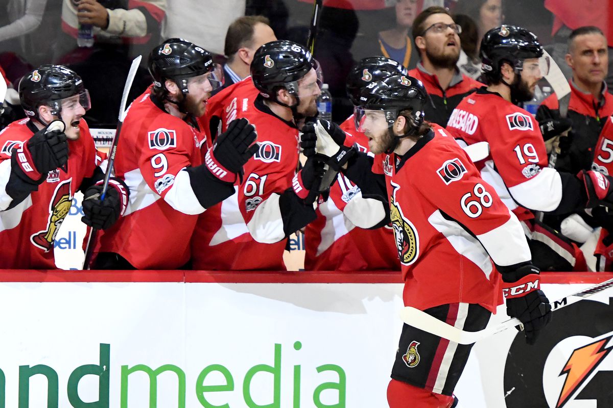 NHL: Stanley Cup Playoffs-Pittsburgh Penguins at Ottawa Senators
