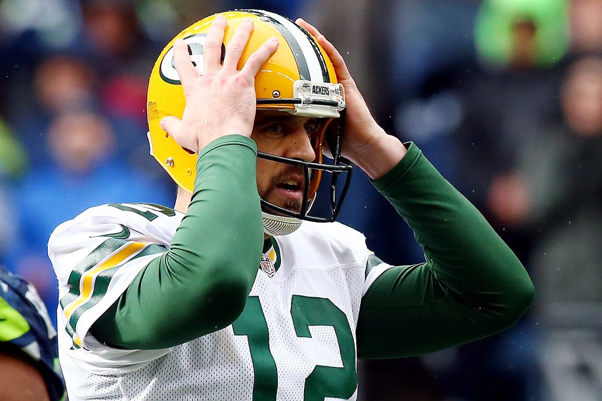 Aaron Rodgers and the Green Bay Packers saw their season end in Seattle.