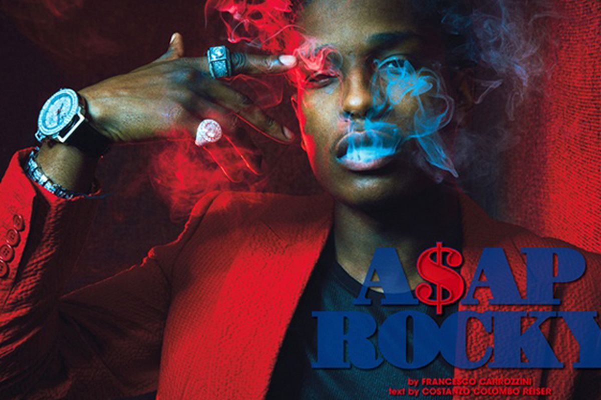Image via <a href="http://www.highsnobiety.com/2013/03/13/aap-rockys-cover-story-for-luomo-vogue/">High Snobiety</a>