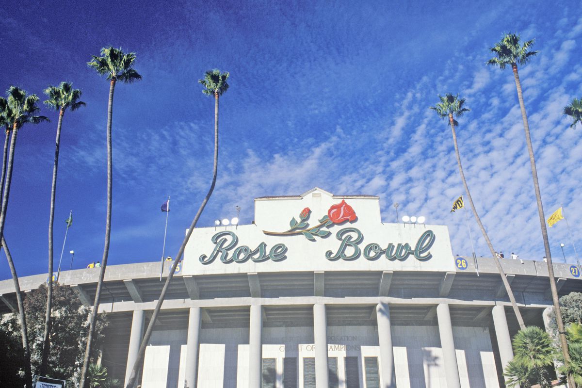 View of the Rose Bowl
