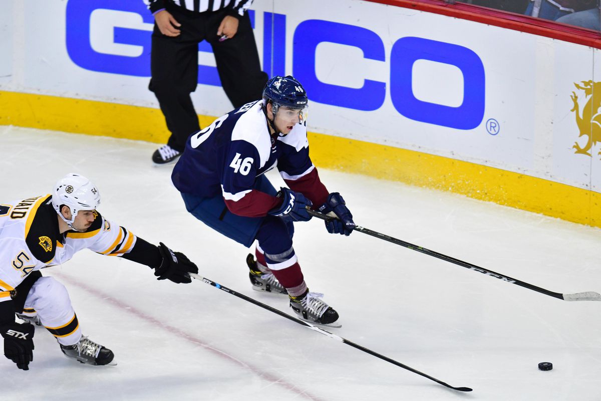 NHL: Boston Bruins at Colorado Avalanche