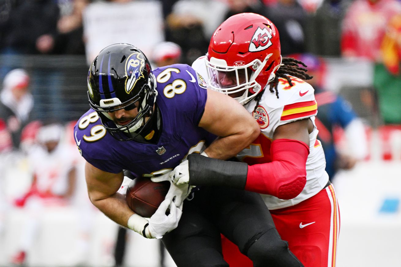 Ravens Conference Championship Snap Counts: Andrews, Humphrey see limited action in return from injuries