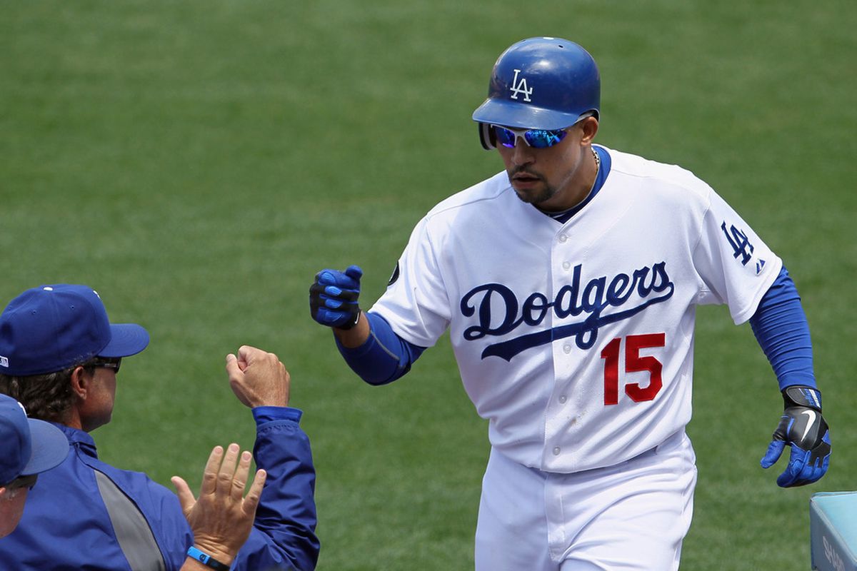 Rafael Furcal has five hits in his last two games, with a home run and a stolen base.