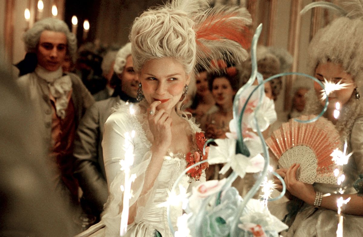 Kirsten Dunst as Marie Antoinette in Marie Antoinette
