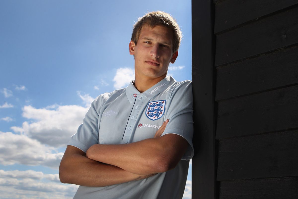 Marc Albrighton shot from the only angle and in the only setting that could possibly make him look imposing.