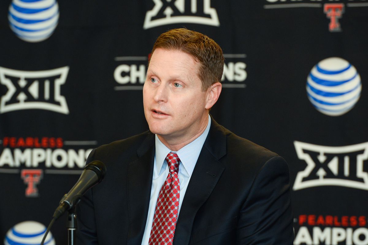 Texas Tech Athletic Director Kirby Hocutt - News Conference