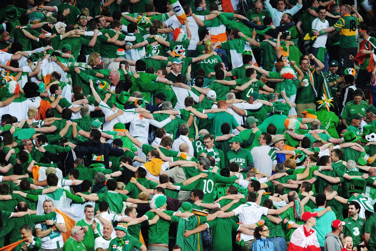 Irish Fans (Photo by Jamie McDonald/Getty Images)