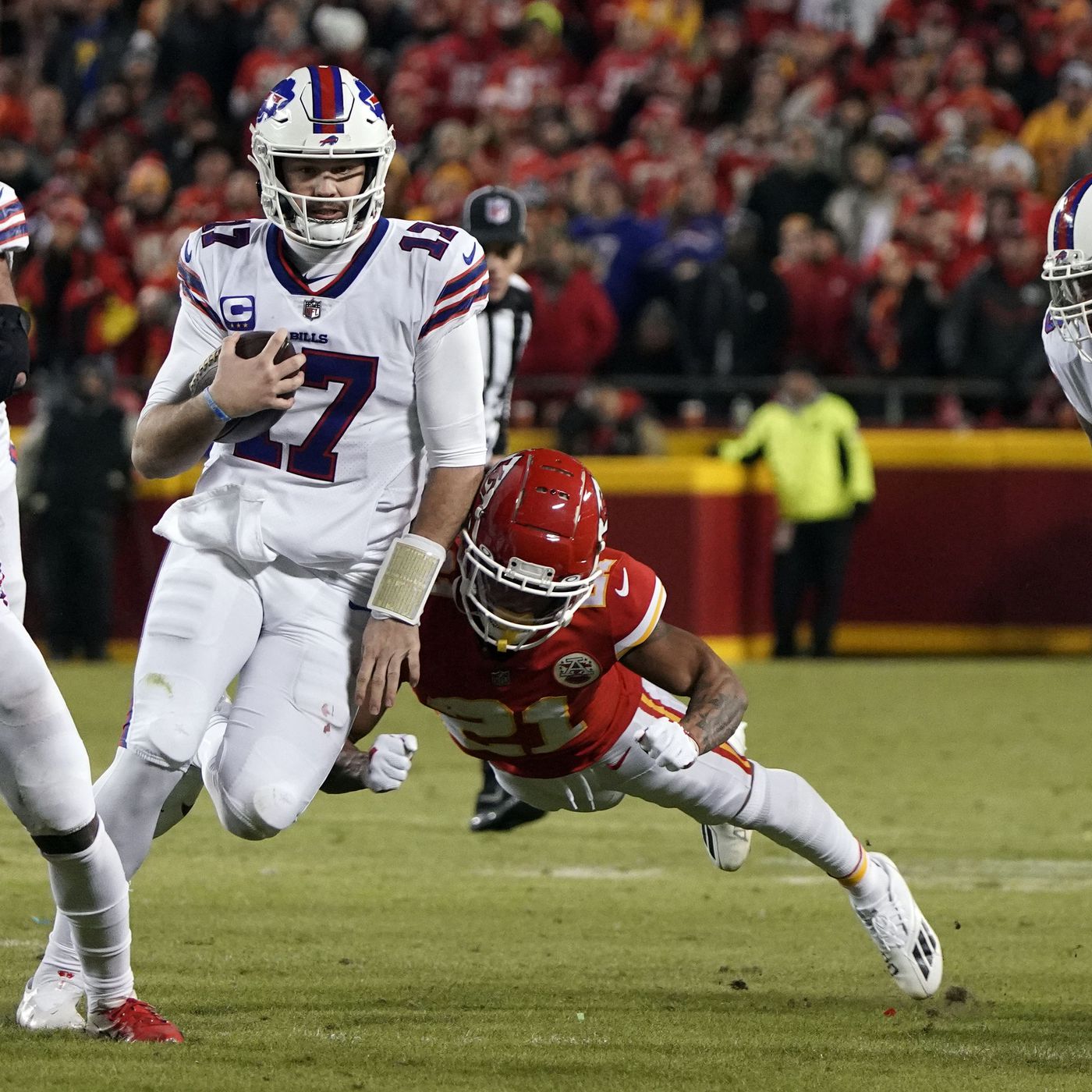 Josh Allen not yet ruled out of Sunday's game against Vikings