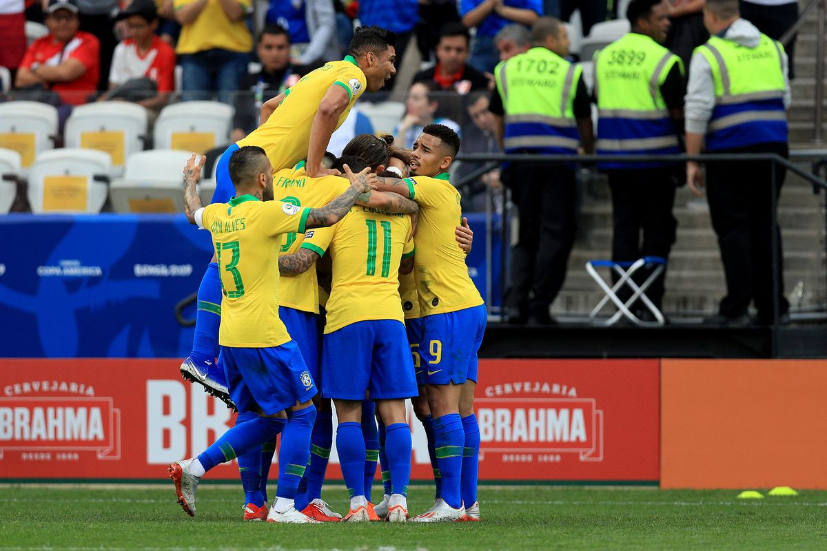 Score live copa america Brazil vs.