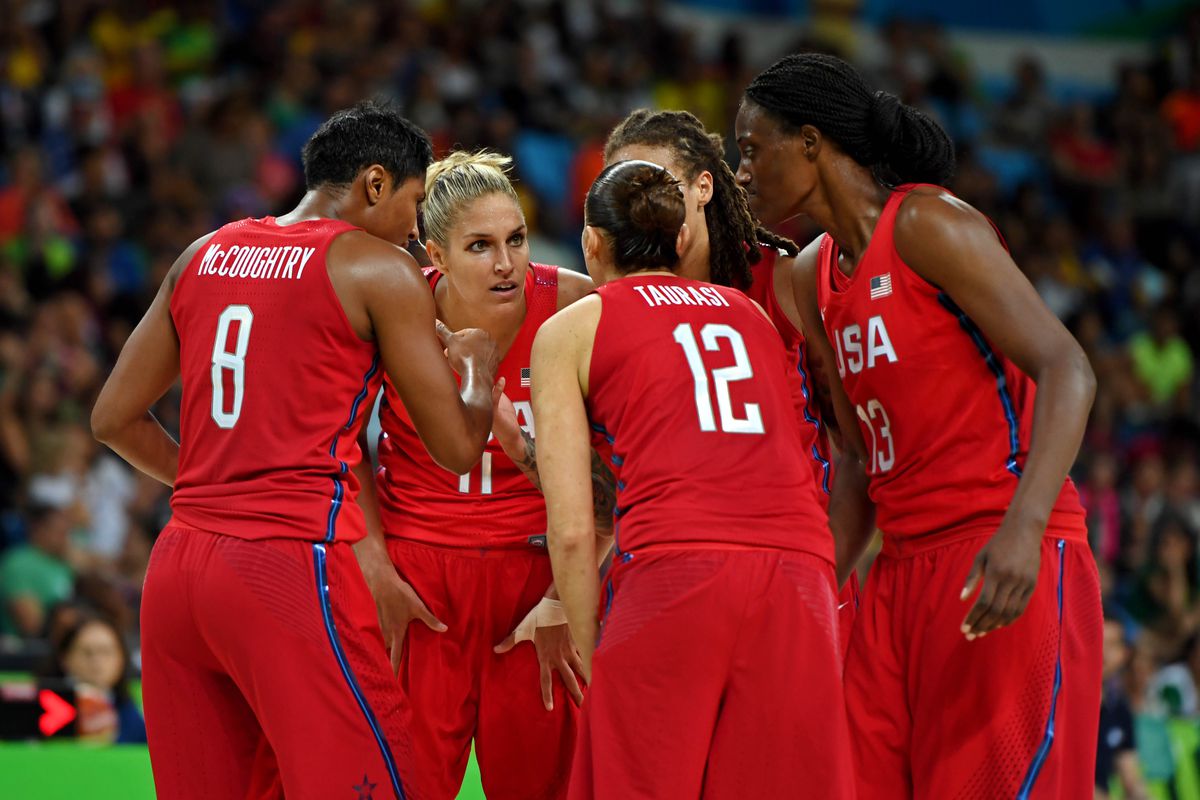 Olympics: Basketball-Women's Team-Semifinal -FRA vs USA