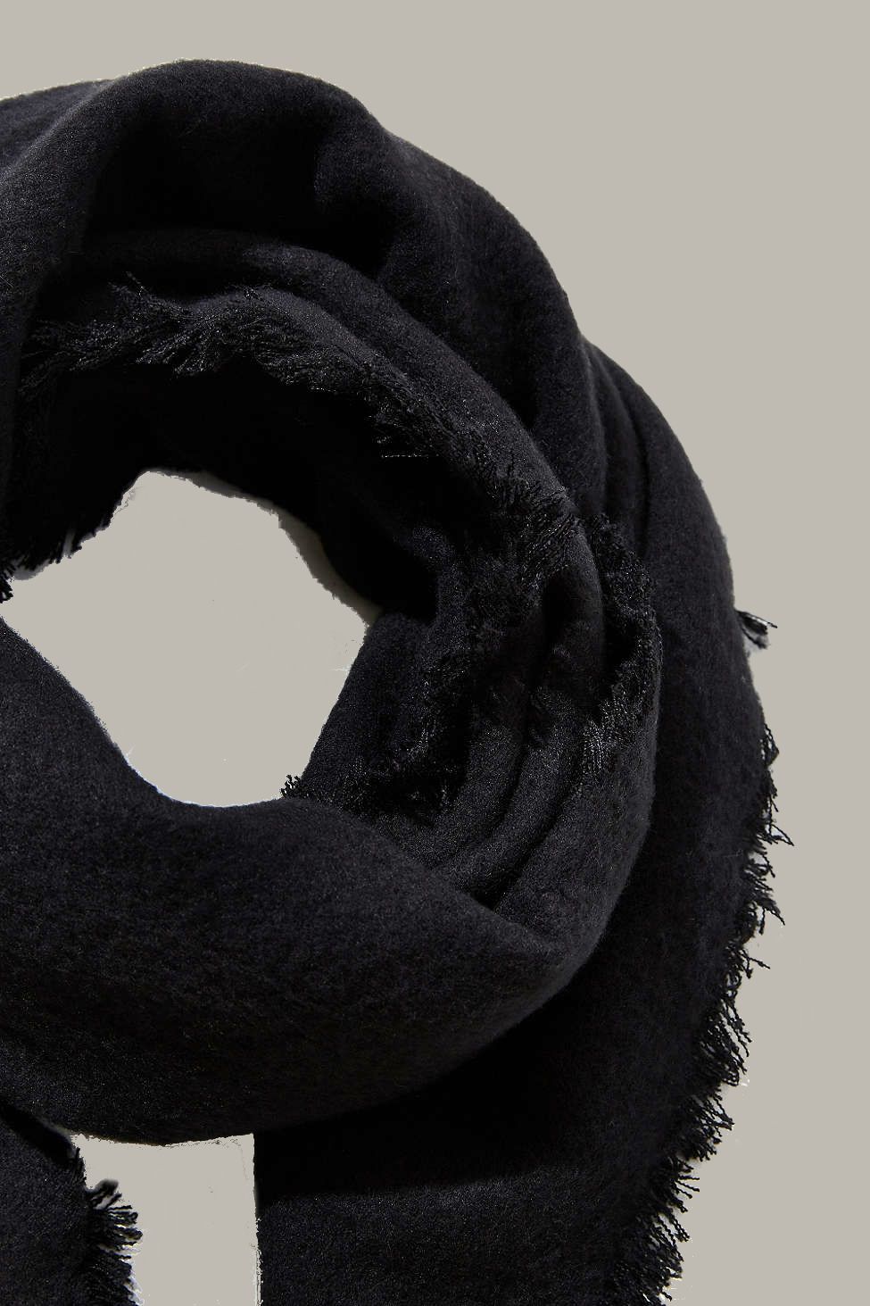A black scarf