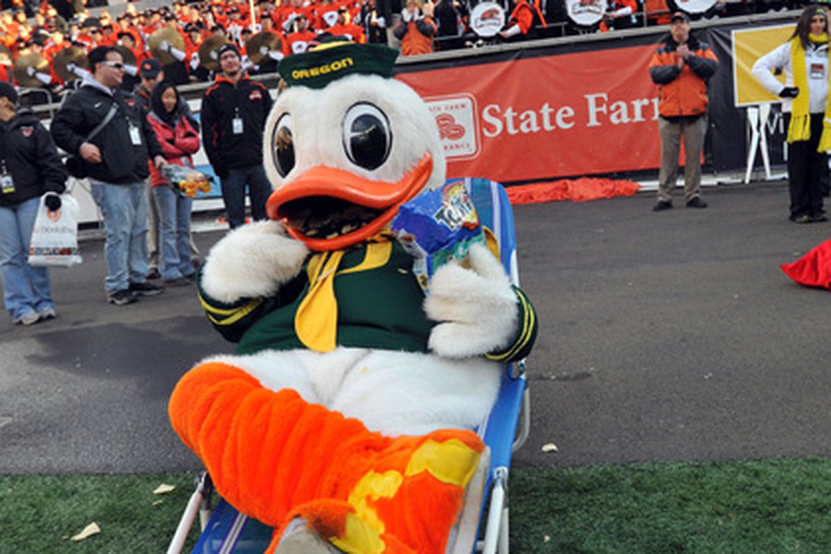 Man, Oregon even beats us in the mascot department. :-(