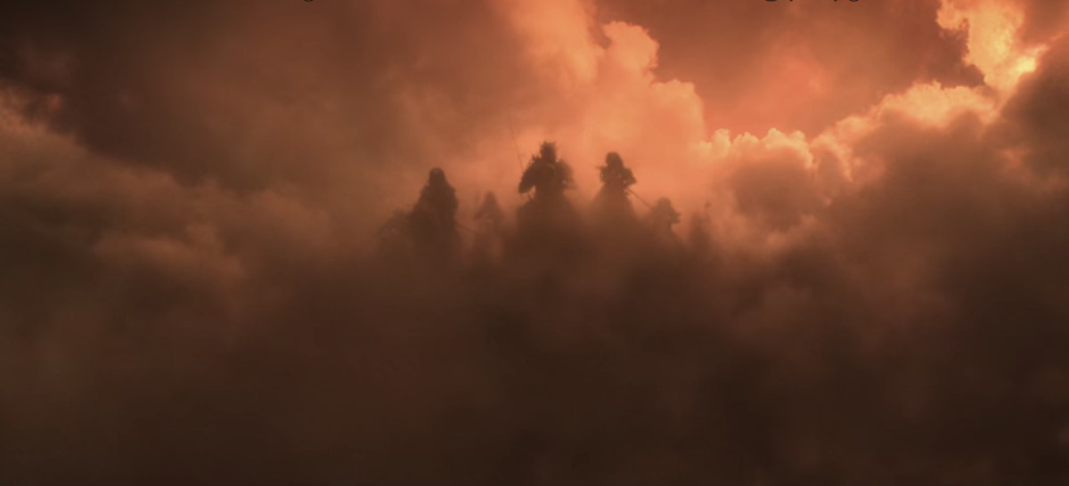 Una toma de Wild Hunt en una visión durante la temporada 2 de The Witcher