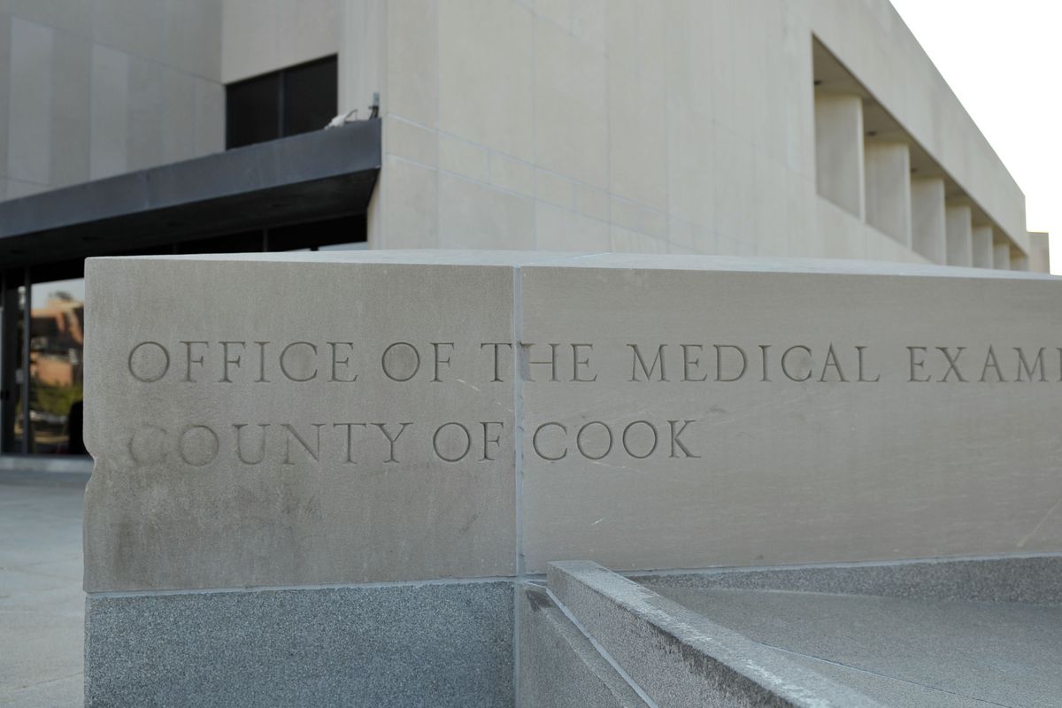 Office of the Medical Examiner County of Cook County. 2121 West Harrison Street.