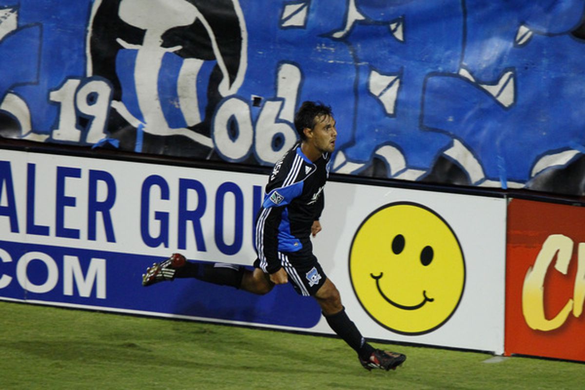 San Jose Earthquakes MVP Chris Wondolowski could be celebrating goals in a new Quakes stadium by early 2013.