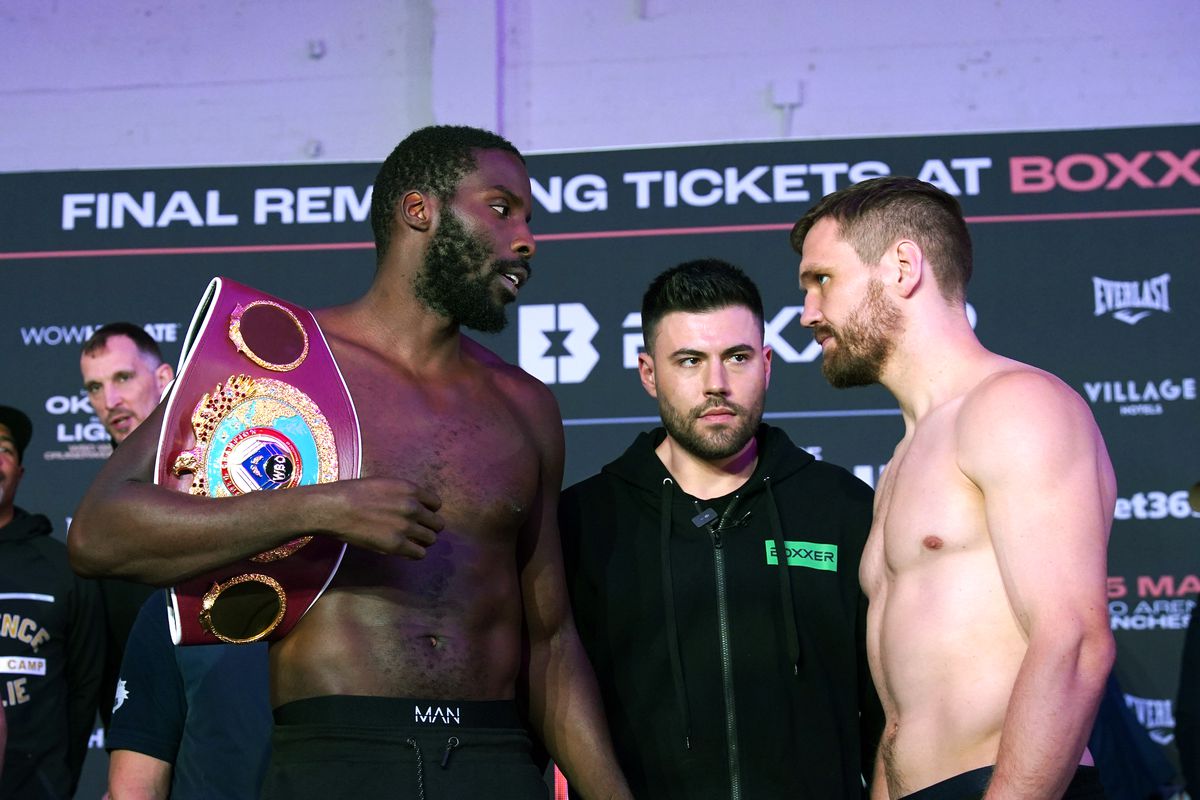 Lawrence Okolie defends his WBO title against David Light today in Manchester!
