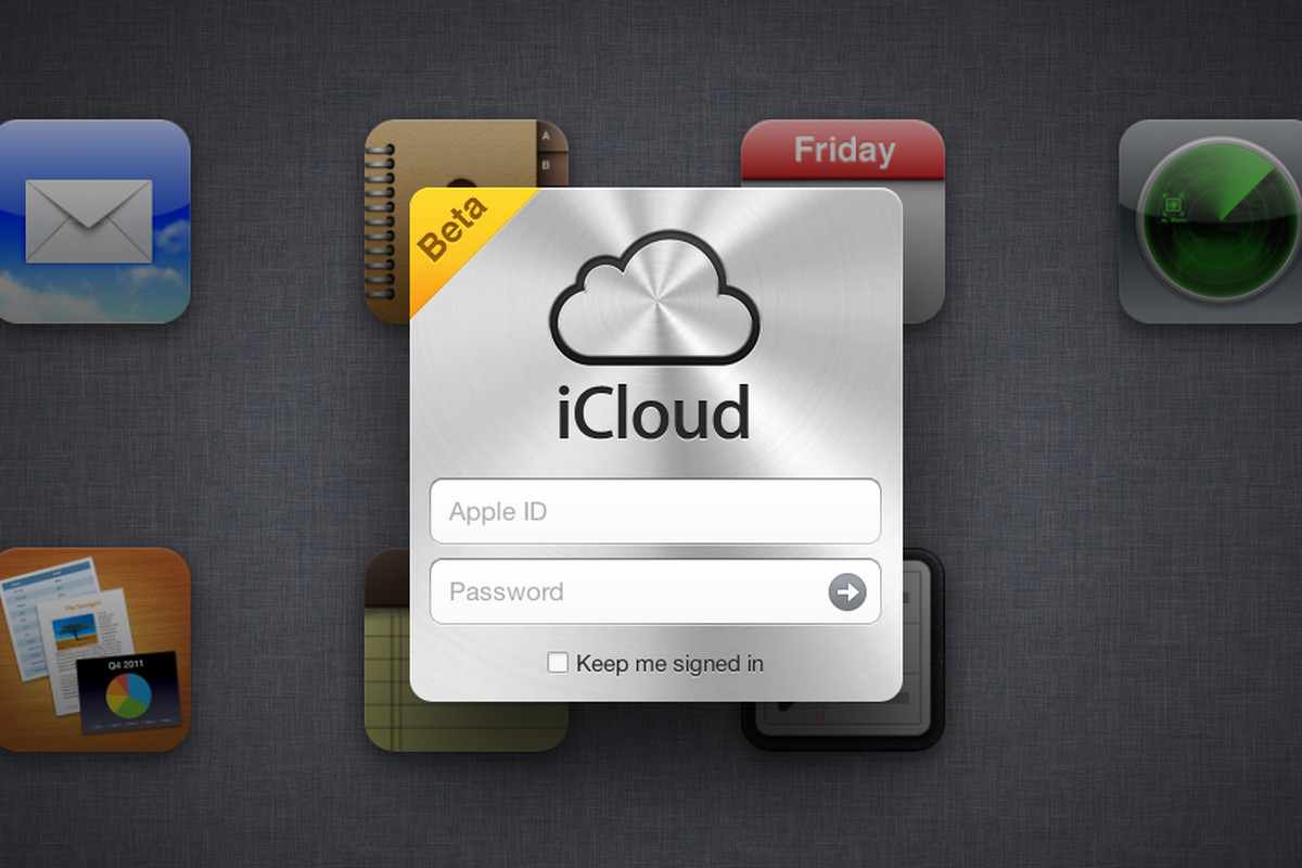 iCloud Beta screenshot