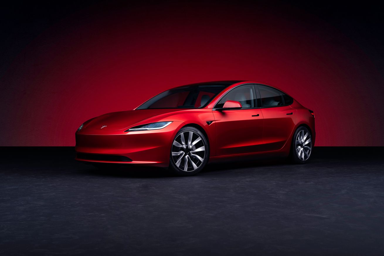The upgraded Model 3