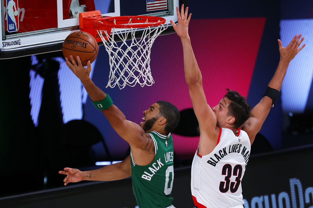 NBA: Portland Trail Blazers at Boston Celtics